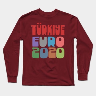 Türkiye / Turkey Euro 2020 FanArt Long Sleeve T-Shirt